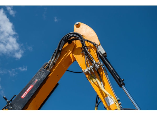 Excavator pe roti JCB Hydradig 110 W de vanzare